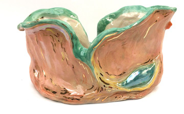 Rococo blush fish head tureen - © Paris Internationale