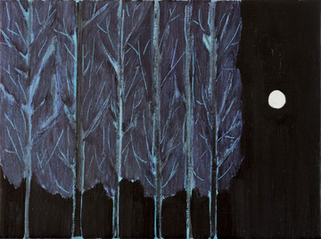 The moon and trees - © Paris Internationale