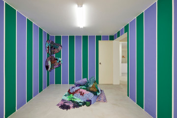 Exhibition view at Crisis, *In vastness of borrowed time (the taxing of a fruitful procession)*, on view until October 22, 2021 - © Paris Internationale