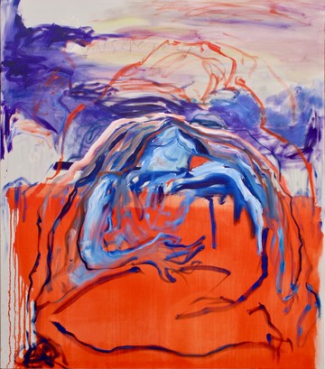 None the Wiser, 2021, oil on canvas 150cm x 130cm - © Paris Internationale
