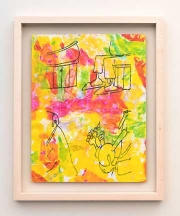 Man / Stained Glass UFO - © Paris Internationale