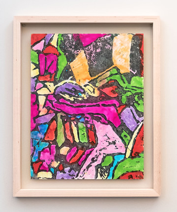 Man / Stained Glass UFO - © Paris Internationale