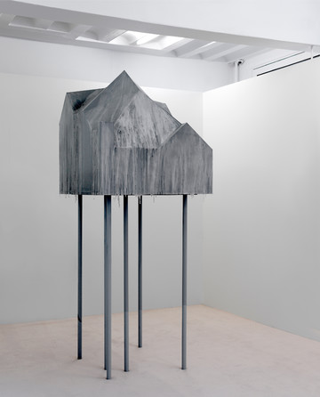 Charbel-joseph H. Boutros, The Booth, The Gallerist and The Mausoleum, 2021, Photo, video, ipad, printed contact, frame, dimensions variable - © Image courtesy of the artist and Grey Noise, Dubai., Paris Internationale
