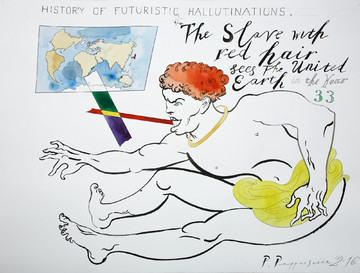 The Slave with red hair. From the series A History of Futuristic Hallucinations - © Paris Internationale