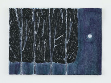 The moon and trees - © Paris Internationale