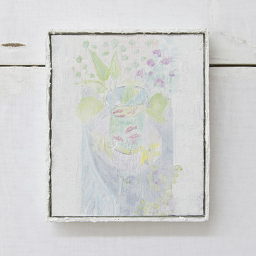 ...with apologies to Henri Matisse, 2019
Oil on wood
23,5 x 19 cm - © Paris Internationale