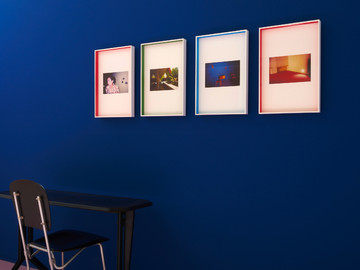 Dominique Gonzalez-Foerster unique prints from the series RGB. Produced by Three Star Books in 2021 - © Three Star Books, Paris Internationale