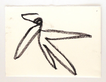 Reanimation performance drawing (Bird 2) - © Paris Internationale