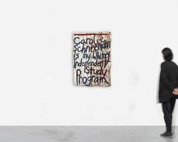 Carolee Schneemann is my Whitney Independent Study Program - © Paris Internationale