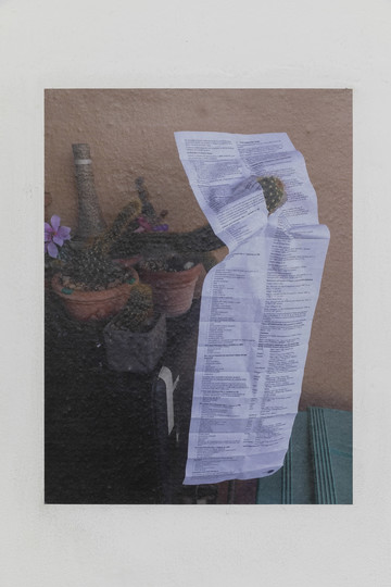 Le parole con la gobba: “Oh! Che dolor...”, 2020 - © Paris Internationale