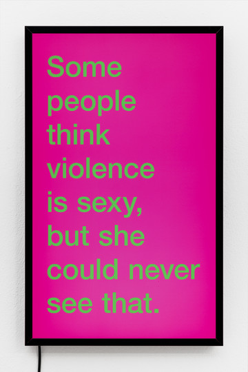 Pittsburgh.isms (Some people think violence is sexy) - © Paris Internationale