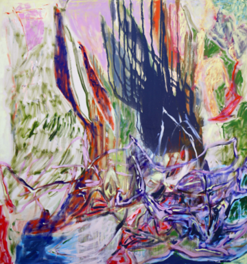 Aubade, 2022
Oil on Canvas
150 x 160 cm - © Paris Internationale