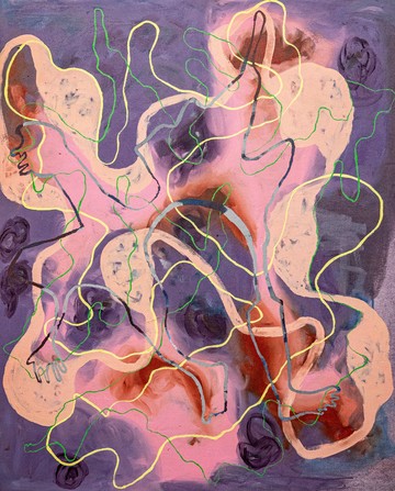 Ukuyamukela (Beneficiary), 2022
Oil on canvas
130 x 98.5cm - © Paris Internationale