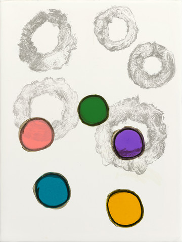 Rudi Ninov, contemporary Bulgarian painter represented by Peruvian gallery Ginsberg, is showing at Paris Internationale. - © Courtesy Ginsberg Gallery, Paris Internationale