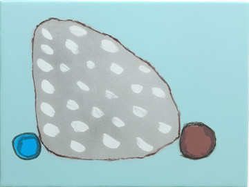 Rudi Ninov, contemporary Bulgarian painter represented by Peruvian gallery Ginsberg, is showing at Paris Internationale. - © Courtesy Ginsberg Gallery, Paris Internationale