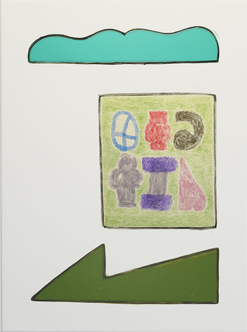 Rudi Ninov, contemporary Bulgarian painter represented by Peruvian gallery Ginsberg, is showing at Paris Internationale. - © Courtesy Ginsberg Gallery, Paris Internationale