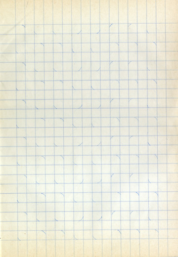 368.3, 2021, color pencil on paper, 21 x 15 cm - © Courtesy of the artist and Grey Noise, Dubai., Paris Internationale