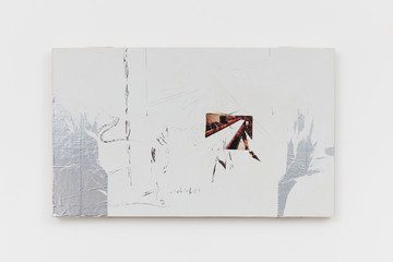 Clémentine Bruno
TBT, 2022
Oil and traditional gesso on wood
30 x 50 x 3.5 cm
11 3/4 x 19 3/4 x 1 3/8 in
(CBR112) - © Courtesy of the artist and Project Native Informant, London, Paris Internationale