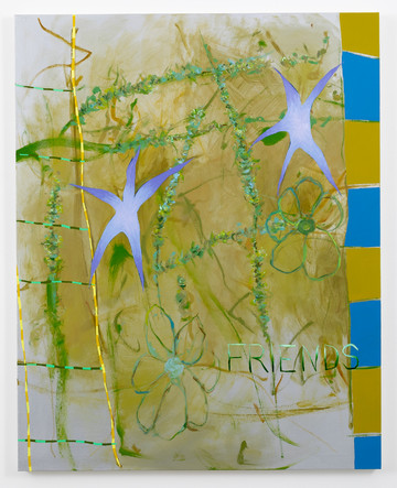 Friends, Flowers, Stars, Floral Grid, Stripes, Striped Grid - © Paris Internationale