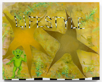 Richard Galling - Lifestyle, Goblin, Stars, Striped Frame, 2022 - © Paris Internationale