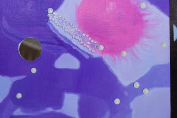 Kelsey Isaacs, purple&black1, 2022, Theta Gallery at Paris Internationale - © Theta, Paris Internationale