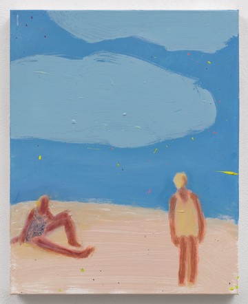 Katherine Bradford, *2 Cloud Beach*, 2023 - © Paris Internationale