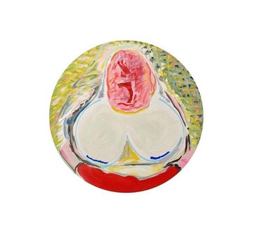 Tamo Jugeli, Untitled, 2019, Mixed Media on Canvas, 35x35 cm - © Artbeat, Paris Internationale