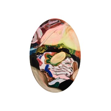 Tamo Jugeli, Untitled, 2019, Oil on Canvas, 72x50 cm - © Artbeat, Paris Internationale