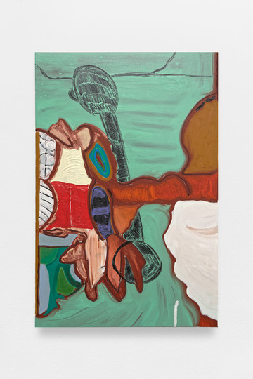 Tamo Jugeli, Untitled, 2023, Oil on Canvas, 120x80 cm - © Artbeat, Paris Internationale