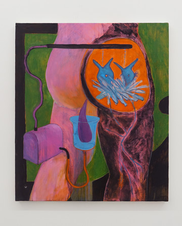 KAITO Itsuki "Feeding birds (Pink machine)" 2023 - © Paris Internationale