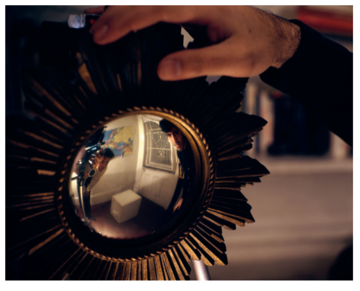 Self portrait in a convex mirror - © Paris Internationale