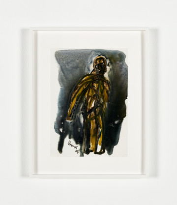 Piero Manai, Figura, 1984 mixed media on acetate, 30 × 21 cm - © Courtesy Piero Manai Estate and P420, Bologna
Photo Credit Carlo Favero, Paris Internationale