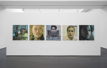 Matthias Groebel, A Change in Weather (Broadcast Material 1989-2001), installation view, Kunstverein für die Rheinlande und Westfalen, Düsseldorf, 2022 - © Paris Internationale