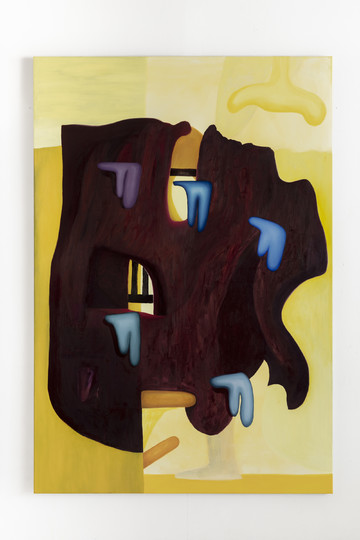 Untitled, 2023, oil and acrylic on canvas, 190 × 130 cm, VH/M 170 - © Courtesy the artist and Sperling, Munich, Paris Internationale