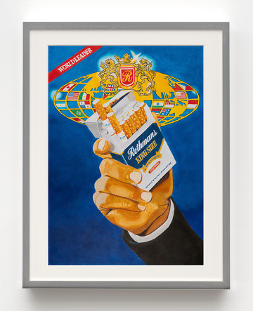 Dan Mitchell
Rothmans
2024
Japanese marker ink on Bristol board in aluminum frame with museum glass - © Paris Internationale