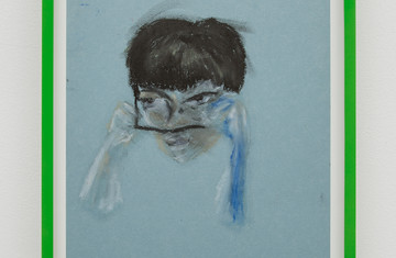 Martine Syms
The Taxing Woman
2021
Oil pastel on paper - © Copyright Martine Syms, Paris Internationale