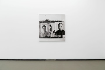 Self-portrait during 回家 (hu&iacute; jiā)  exhibition at Candy Darling - © Paris Internationale