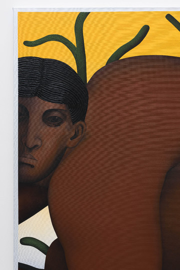 Vojtěch Kovařík, Sisyphus pushing a rock, 2024
Courtesy of the artist and Galerie Derouillon - © &copy; Dolezel Matej, Paris Internationale