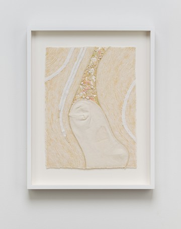 <div style="color:#ff00ff;">Bonnie Lucas<br>
Untitled, 1978-79<br>
mixed media, felt<br>
11 x 8 1/2 inches</div> - © Paris Internationale