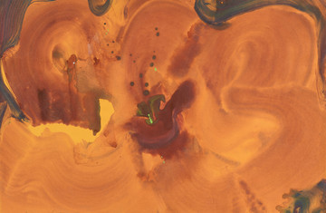 Suzanne Santoro, Blood Rose, 2004, Tempera on paper, 48.5 x 68.9 (BR005) - © Paris Internationale