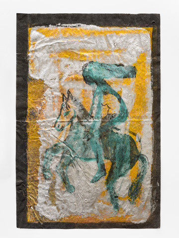 Rabbia &agrave; cheval - © Paris Internationale