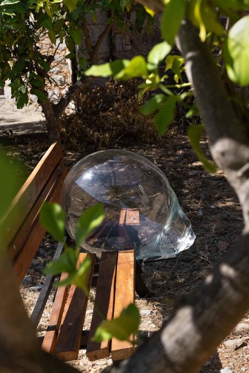 Georgia Sagri, Sitting with My Breath (Transparent I) - © Paris Internationale
