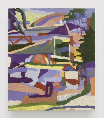 Welcome Sign, H-Brace, Palm Trees, Pants - © Paris Internationale