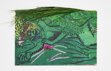 Green Picabia (with grass) - © Paris Internationale