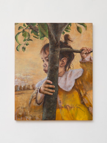 Amedeo Polazzo
Ednah 25′, 2025
oil on wood
19 3/4 x 15 3/4 in (50 x 40 cm) - © Paris Internationale