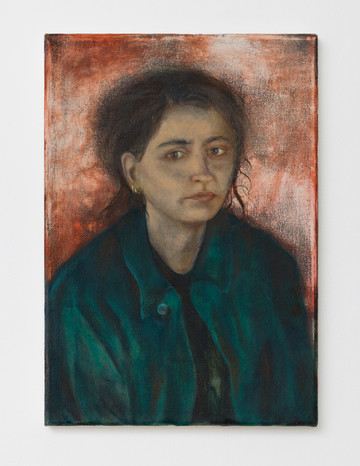 Amedeo Polazzo
Kentucky Madonna (Jordi), 2025
oil on canvas
14 1/8 x 9 7/8 in (36 x 25 cm) - © Paris Internationale