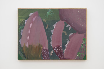 Marie Zolamian, Gruger (2025), Oil on linen on panel, 30 x 40 cm - © Paris Internationale