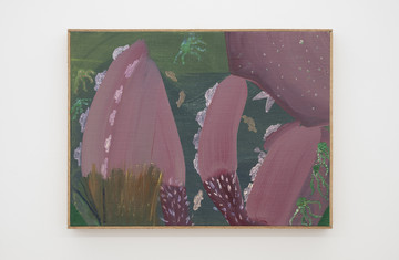 Marie Zolamian, Gruger (2025), Oil on linen on panel, 30 x 40 cm - © Paris Internationale