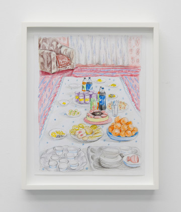 Hangama Amiri, Eid, 2022 - © Courtesy of Cooper Cole, Toronto., Paris Internationale