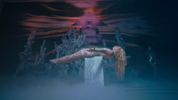 Monster Chetwynd, *An Evening with Gozer The Destroyer*, 2025
High definition (4k) digital video, sound
Courtesy the artist and Galerie Gregor Staiger - © &copy; Monster Chetwynd, Paris Internationale